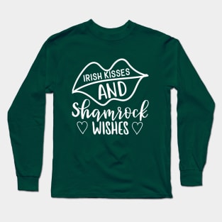 Irish KIsses and Shamrock Kisses Long Sleeve T-Shirt